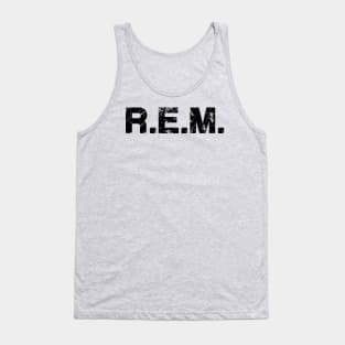 REM // Vintage Style Design Tank Top